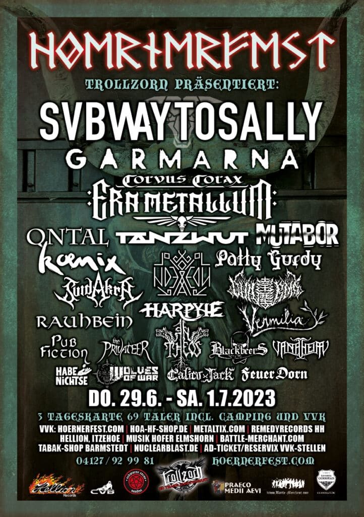 Hörnerfest, Subway to Sally, Garmana, Tanzwut